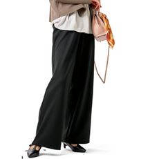 ストレッチワイドパンツ