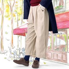 ゆったりバルーンパンツ