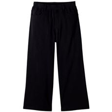 裏起毛ハイパーストレッチワイドクロップドパンツ