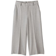 ウーリッシュクロップドワイドパンツ