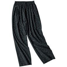 リネンブレンドパンツ(麻混・涼感・洗濯機OK)