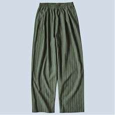 リネンブレンドパンツ(麻混・涼感・洗濯機OK)