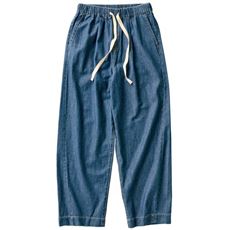 ゆったりらくちんデニムコクーンパンツ