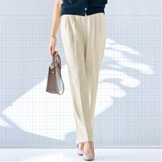 センタープレスタックストレートパンツ(3Dパターン)