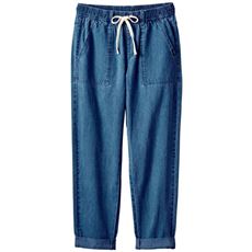 エルク刺しゅうテーパードデニム(moz)