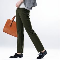 レディース チノパンツ カーキ系 通販 セシール Cecile レディース チノパンツ カーキ系 通販 セシール Cecile