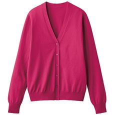 レディース ロングカーディガン 赤 レッド系 通販 セシール Cecile レディース ロングカーディガン 赤 レッド系 通販 セシール Cecile