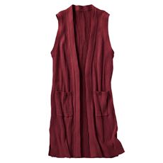 レディース ベスト 赤 レッド系 通販 セシール Cecile レディース ベスト 赤 レッド系 通販 セシール Cecile