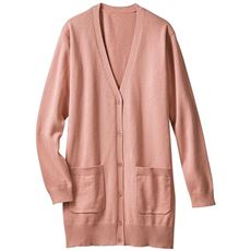 レディース カーディガン ピンク系 通販 セシール Cecile