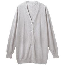 レディース ロングカーディガン グレー系 通販 セシール Cecile