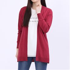 レディース ロングカーディガン 赤 レッド系 通販 セシール Cecile レディース ロングカーディガン 赤 レッド系 通販 セシール Cecile