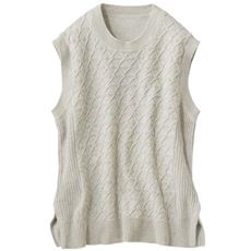 綿100%やわらぎベスト