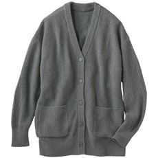 綿100%ここちまとうカーディガン