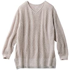 ネップニットチュニック