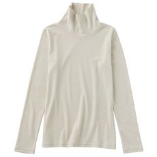 UVカットルーズネックTシャツ(長袖)(綿100%・洗濯機OK)