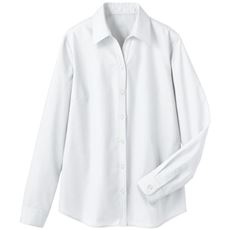 形態安定ベルカラーシャツ(長袖)(UVカット・抗菌防臭・洗濯機OK・部屋干しOK)
