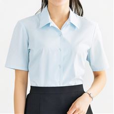 形態安定ハマカラーシャツ(半袖)(UVカット・抗菌防臭・洗濯機OK・部屋干しOK)