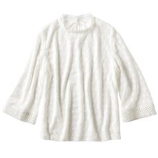 おすすめ白ブラウス レース 通販 セシール Cecile おすすめ白ブラウス レース 通販 セシール Cecile