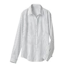 形態安定切り替えシャツ(長袖)(抗菌防臭・UVカット・洗濯機OK)
