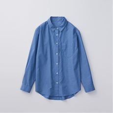 UVケア綿混レギュラーシャツ(UVカット・洗濯機OK・洗濯後シワになりにくい)