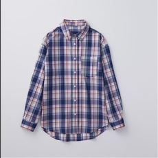 UVケア綿混レギュラーシャツ(UVカット・洗濯機OK・洗濯後シワになりにくい)