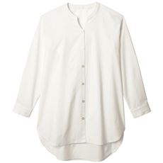 【ぽっちゃりさんサイズ】キーネックゆったりチュニック