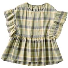 ペプラムブラウス