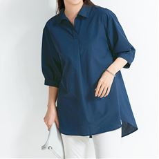 ラクロンneo後ろボタンシャツ(透けにくい・汗ジミ隠し・洗濯後しわになりにくい)