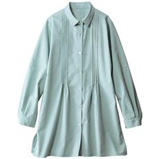 ラクロンneoピンタックチュニック(透けにくい・汗ジミ隠し・洗濯後しわになりにくい)