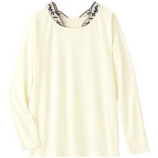 おすすめプルオーバー 白 通販 セシール Cecile