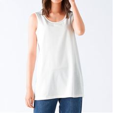 おすすめロングシャツ 白 通販 セシール Cecile