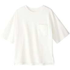 クルーネックTシャツ(綿100%・洗濯機OK)