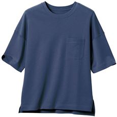 クルーネックTシャツ(綿100%・洗濯機OK)