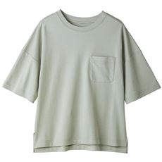 クルーネックTシャツ(綿100%・洗濯機OK)