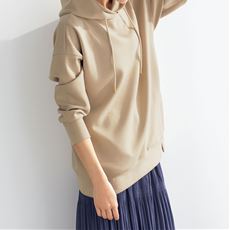 レディース パーカー ベージュ系 通販 セシール Cecile