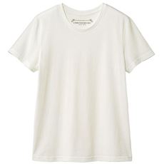 シンプルクルーネックTシャツ(半袖)(洗濯機OK)