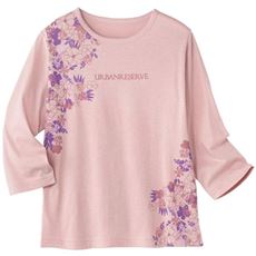 プリントTシャツ(七分袖)