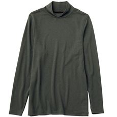 あったかスマートヒート&reg;ハイネックTシャツ(静電気防止・吸湿発熱・吸汗速乾)