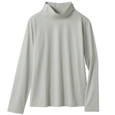 超長綿タートルネックTシャツ(日本製)