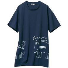 フレアチュニックTシャツ(moz)