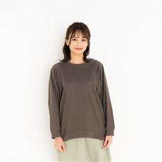 【ぽっちゃりさんサイズ】USAコットン切り替えプルオーバー