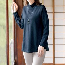 日本製重ね衿チュニック