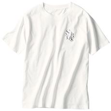 綿100%ロゴTシャツ(綿100%・接触冷感・洗濯機OK)