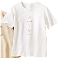 プリントTシャツ(リブ以外綿100%・洗濯機OK)