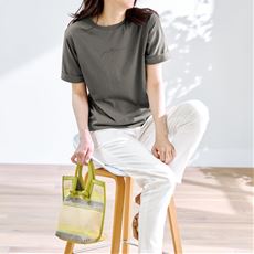 大人ロゴTシャツ(UVケア・接触冷感・洗濯機OK)