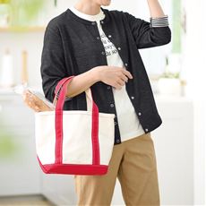 ドットボタンクルーネックカーディガン