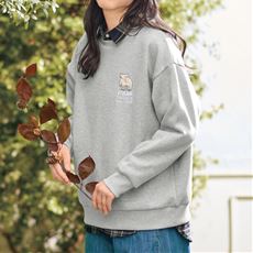 裏起毛プルオーバー(moz)