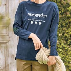 ロゴ長袖Tシャツ(moz)