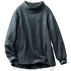 キルト切り替えプルオーバー