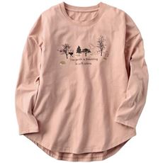 プリントゆるTシャツ(綿100%)